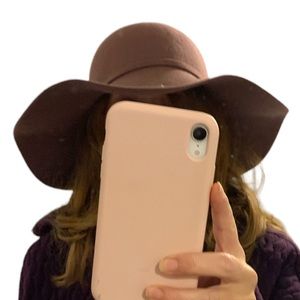 ZARA NWT Floppy Felt Hat